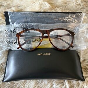 Saint Laurent Tortoise Shell glasses